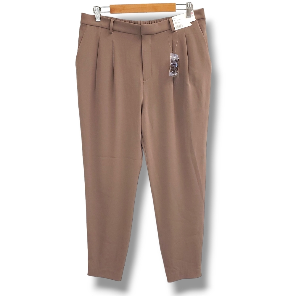 Uniqlo Beige Drape Jogger Pant Dress Pants Size XL